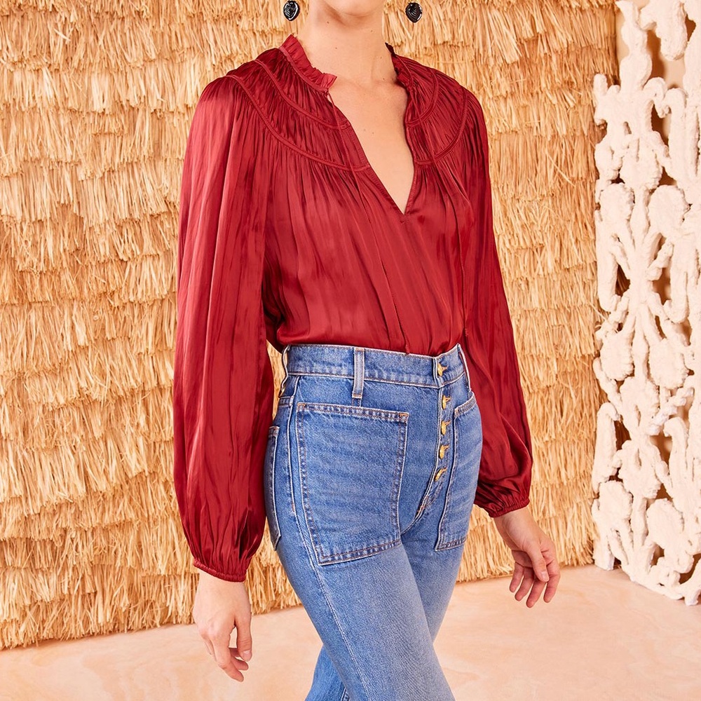 Ulla Johnson Mia Blouse
